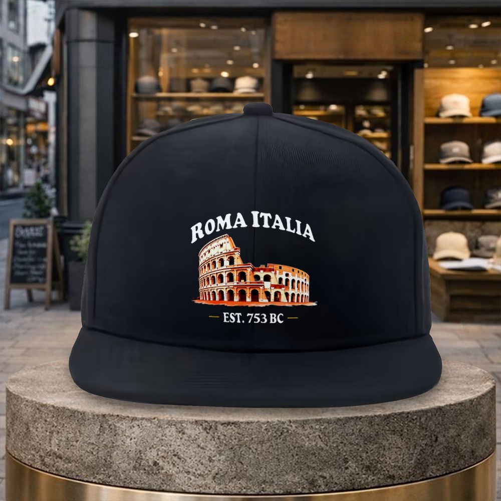 Street Fashion Roma - 로마 이탈리아 콜로세움 야구 모자 폴리