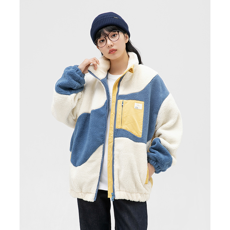 Coach Jacket Bomber - 새로운 도착 겨울 Lambswool 두꺼운 따뜻한