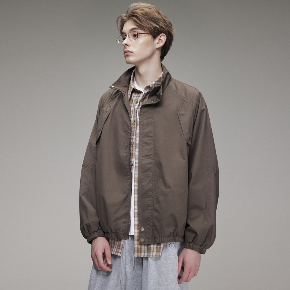 아메리칸 통근자 패션 스탠드 칼라 폭격기 재킷 남자 봄 - Coach Jacket Bomber 리뷰 및 가격