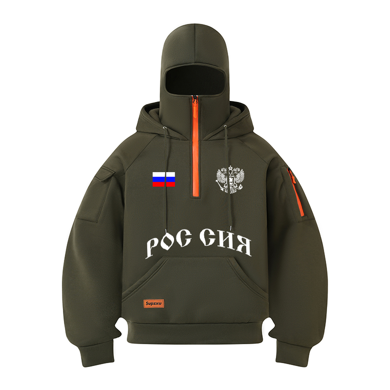 남성 멀티 포켓 스트리트 패션 후드티 러시아 핫 세일  - Street Fashion Russia 리뷰 및 가격