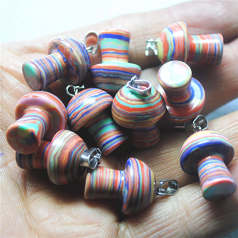 11개 그린 재스퍼 & 로즈 쿼츠 펜던트 20x15mm - Street Fashion Nz 리뷰 및 가격