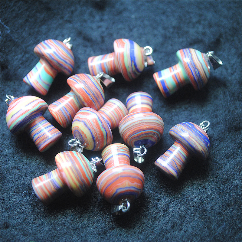11개 그린 재스퍼 & 로즈 쿼츠 펜던트 20x15mm - Street Fashion Nz 리뷰 및 가격