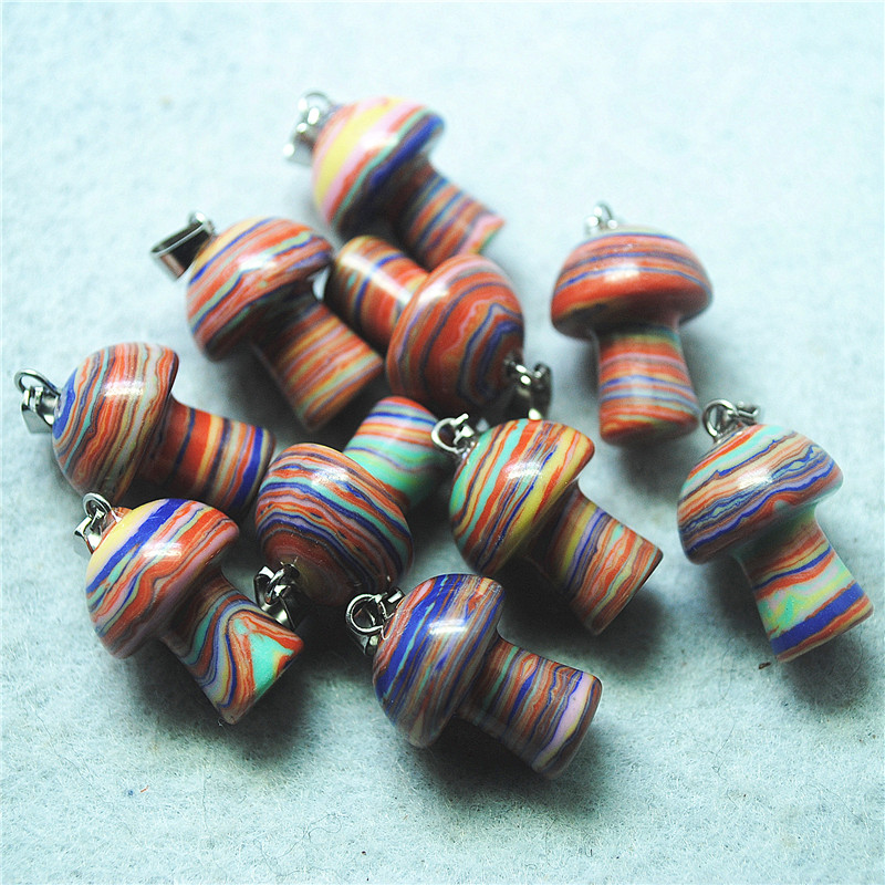 11개 그린 재스퍼 & 로즈 쿼츠 펜던트 20x15mm - Street Fashion Nz 리뷰 및 가격