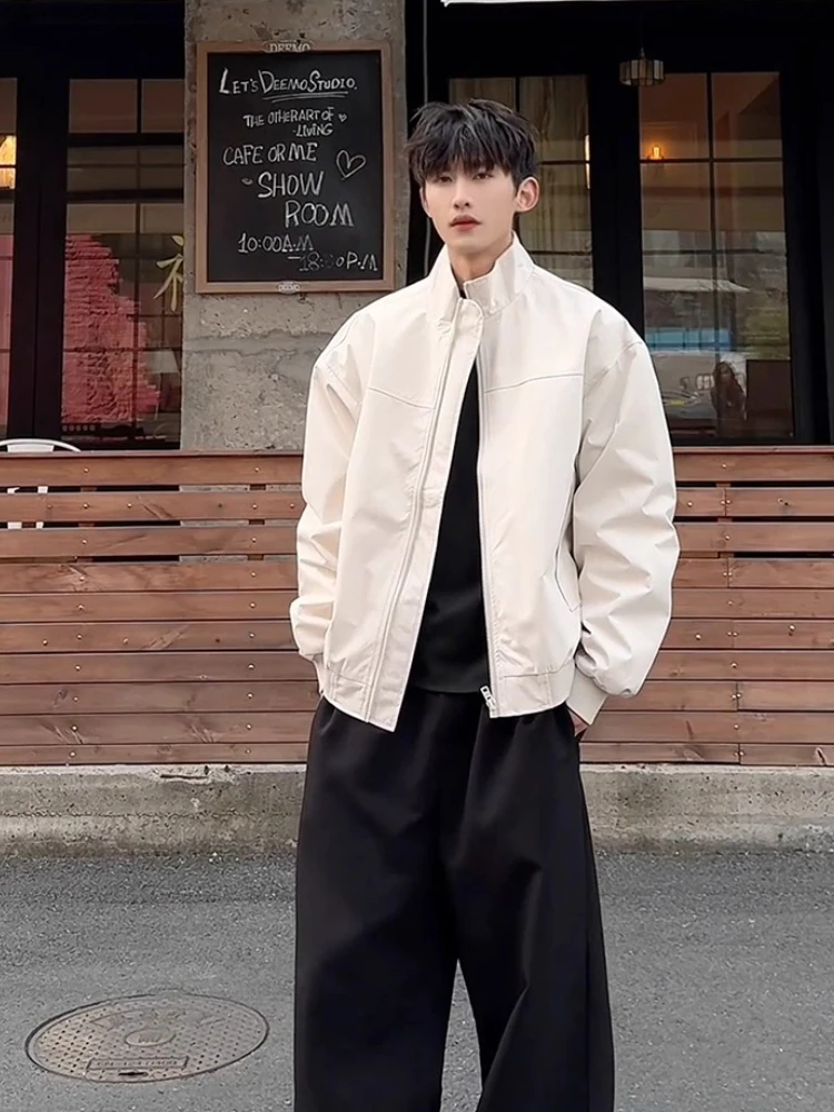 남성 솔리드 코치 재킷 봄 가을 유틸리티 카고 윈드브레 - Coach Jacket Bomber 리뷰 및 가격