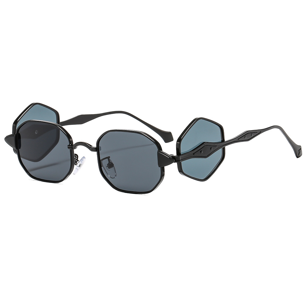패션 위크 트렌디 불규칙 안경 독특한 사이드 윈도우 여 - Street Fashion Week 리뷰 및 가격